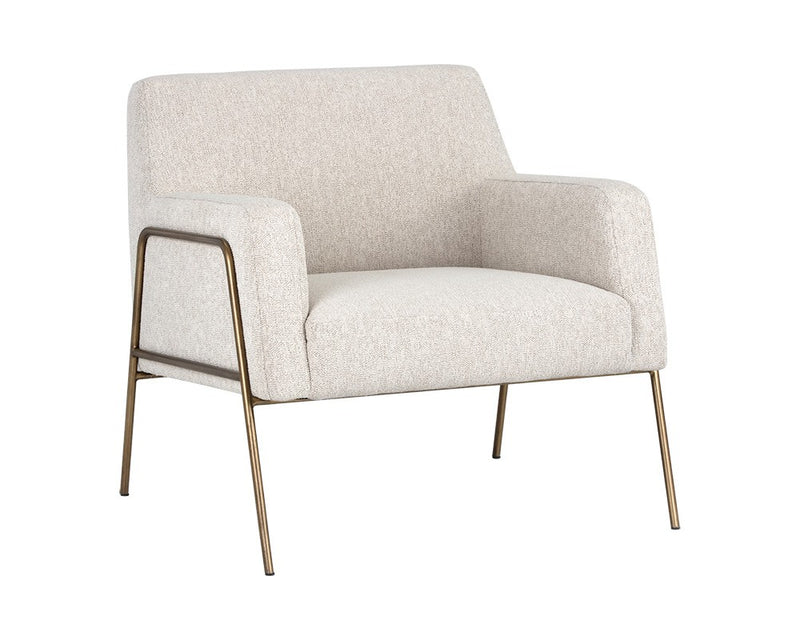 Lauren Lounge Chair - Cream