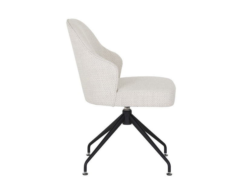 Stilo Swivel Chair - Stucco