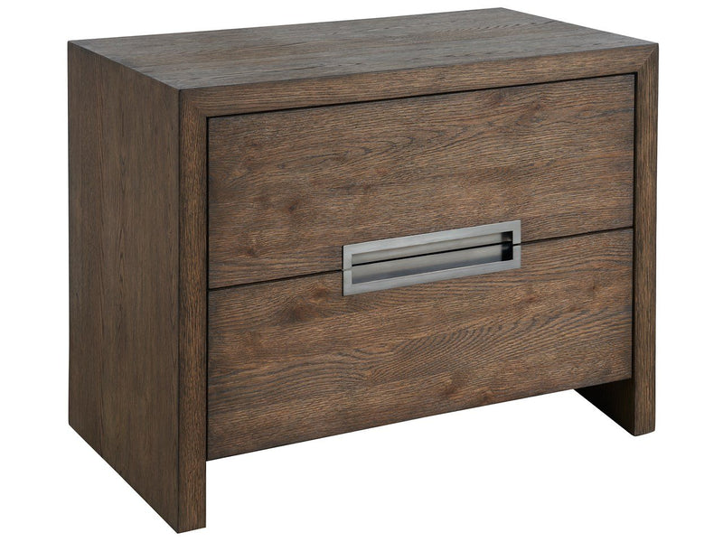 Modern Atlas Drawer Nightstand