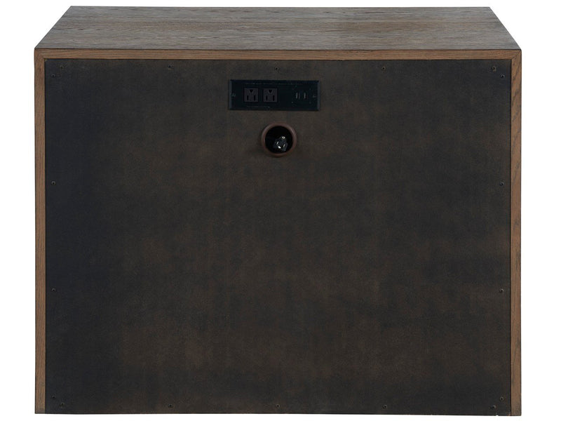 Modern Atlas Drawer Nightstand