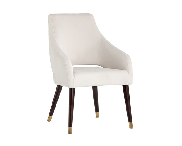 Adela Dining Armchair - Cream