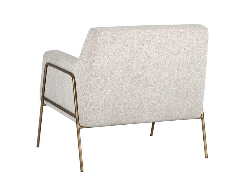 Lauren Lounge Chair - Cream