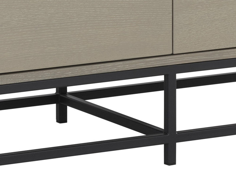 Wilson Dresser - Black - Taupe