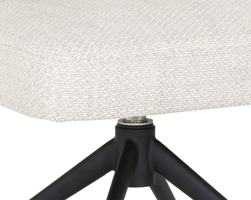 Stilo Swivel Chair - Stucco