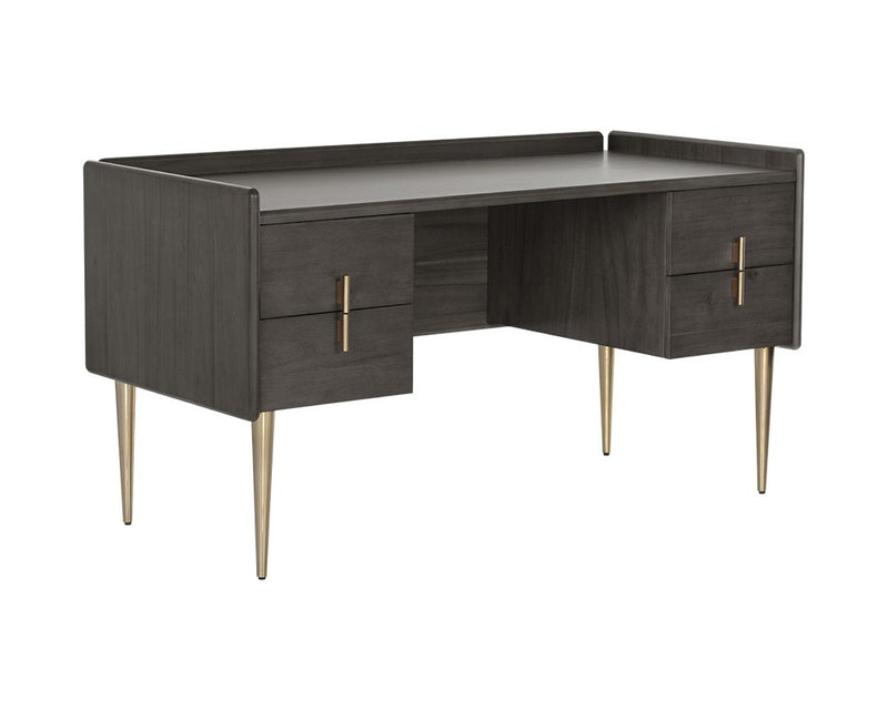Deco Desk - Tundra Grey