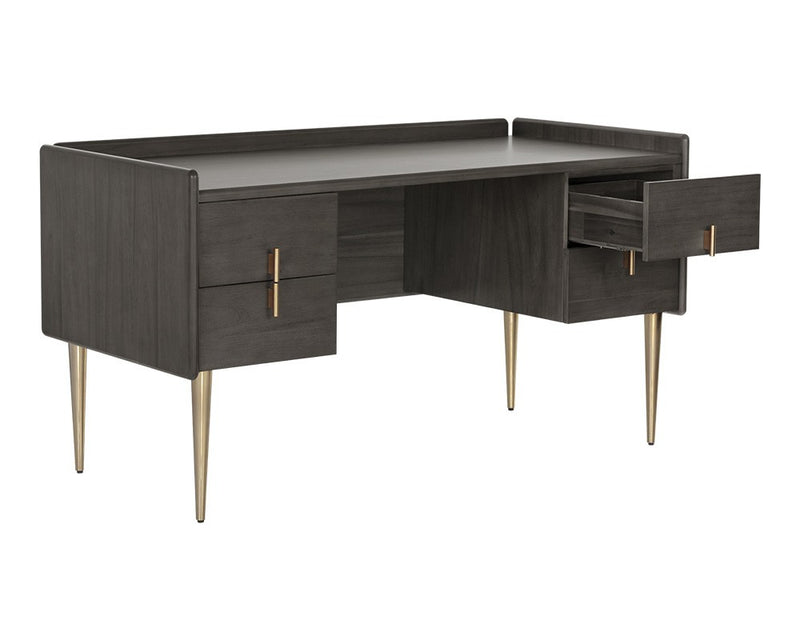 Deco Desk - Tundra Grey