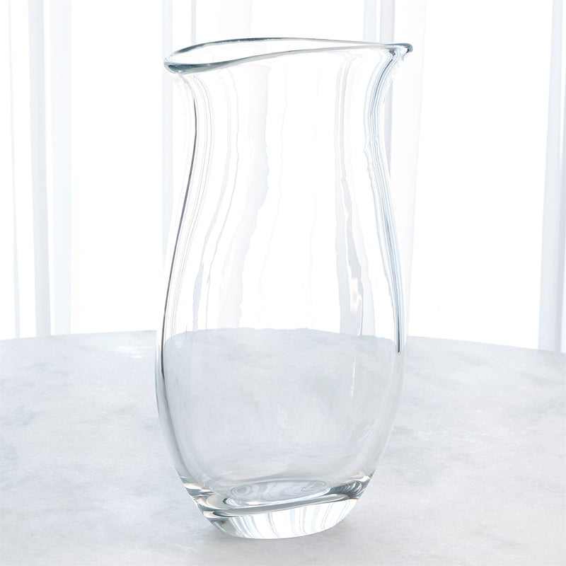 Giant Clear Glass Branch Vase