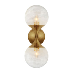 Aerin Cristol Double Wall Sconce