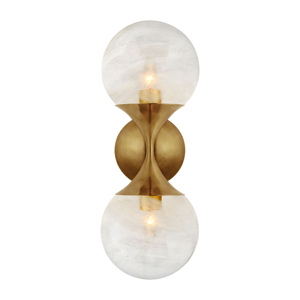 Aerin Cristol Double Wall Sconce