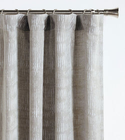 Persea Broken Stripe Curtain Panel
