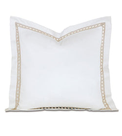 Celine Champagne Euro Sham  Premium, modern, classic, affordable,  designer, custom, luxury, handcrafted