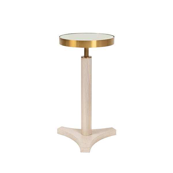 FENWICK ACCENT TABLE - CERUSED OAK