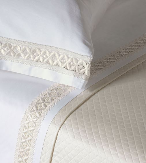 Juliet White/Cream Sheet Set