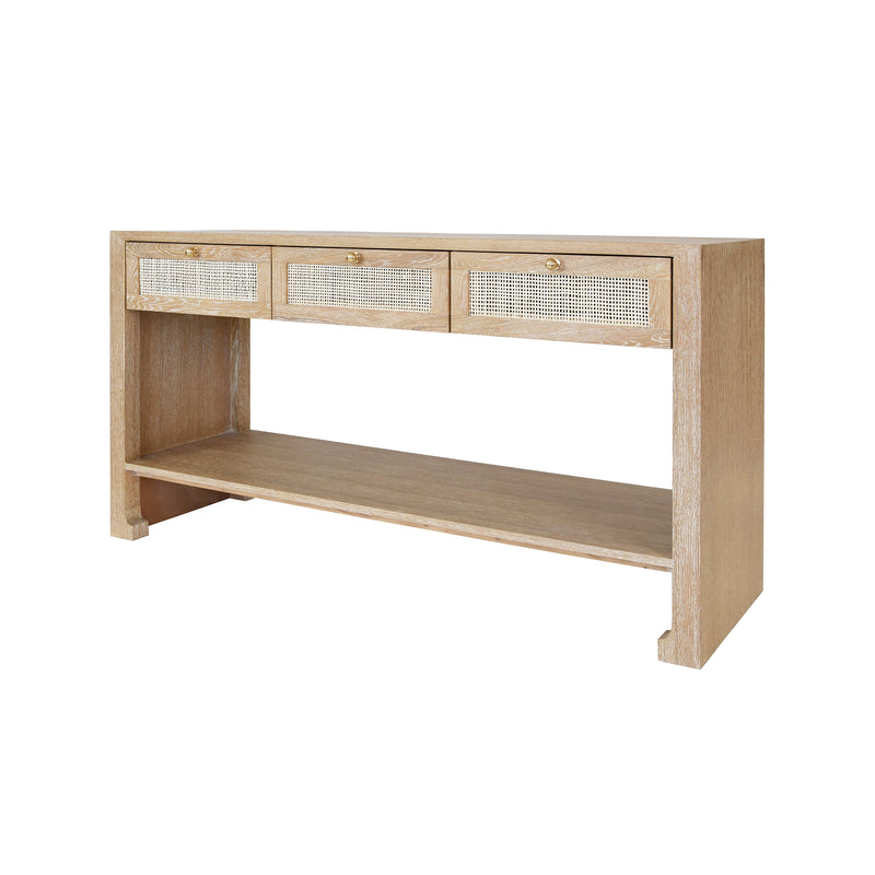 ROSALYN CERUSED OAK CONSOLE