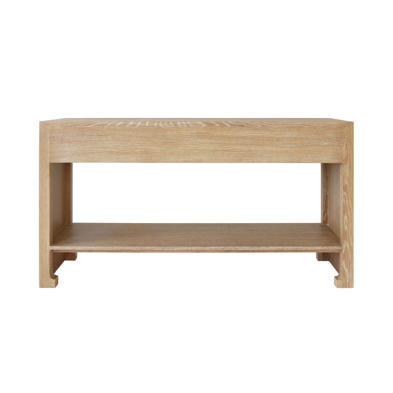 ROSALYN CERUSED OAK CONSOLE
