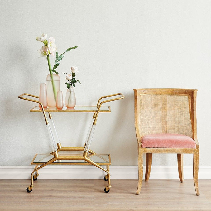 JEPSON BAR CART - GOLD