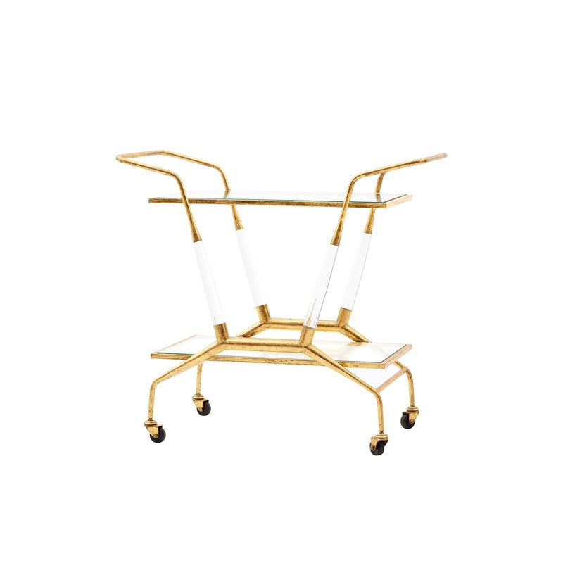 JEPSON BAR CART - GOLD