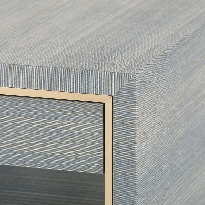 Parker Nightstand - Slate Blue