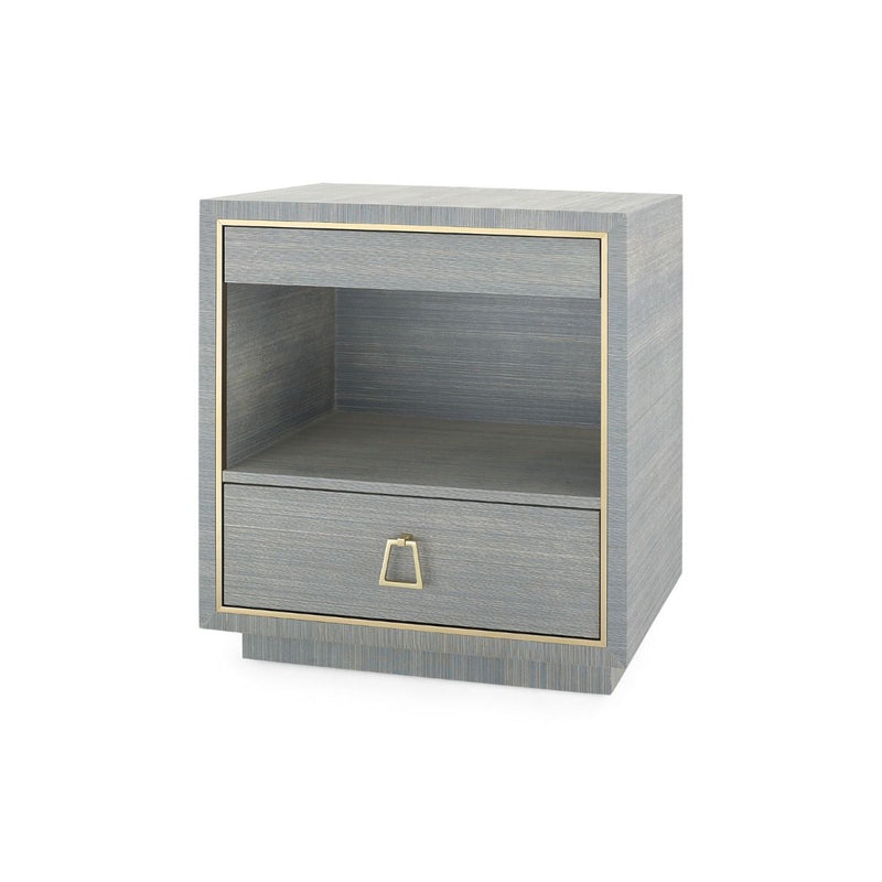 Parker Nightstand - Slate Blue