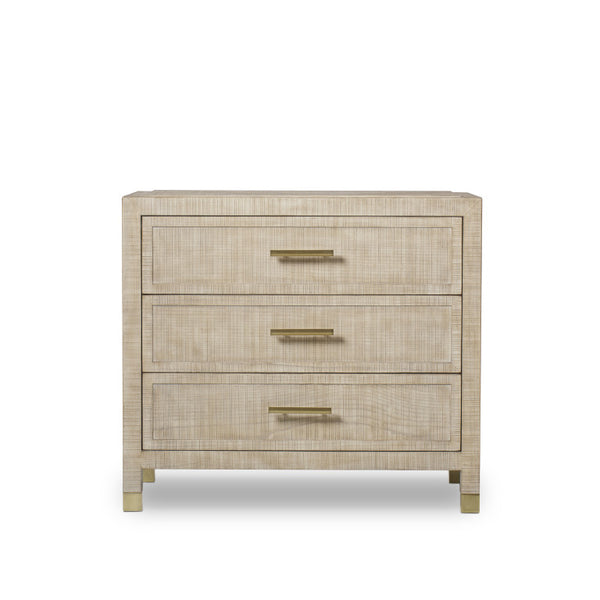 Raffles Nightstand 3 Drawer - Natural