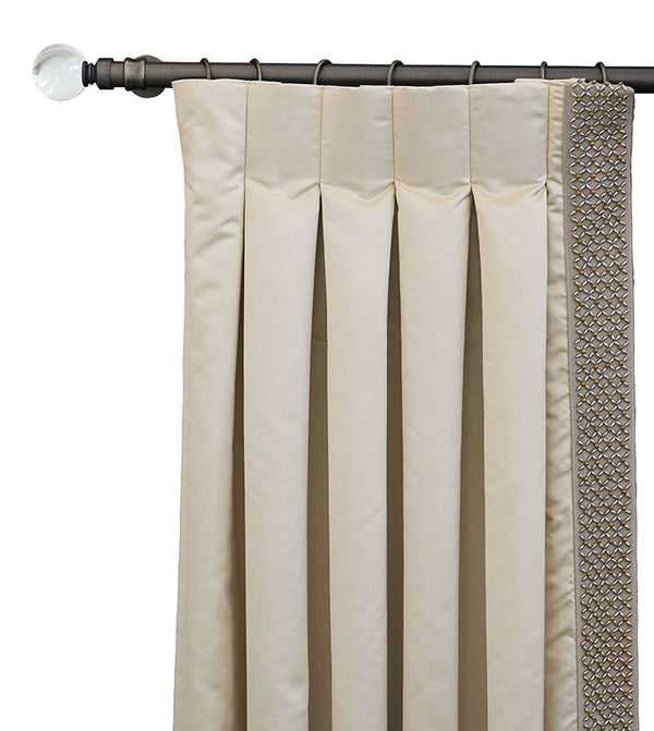 Silvio Beaded Curtain Panel Left
