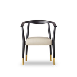 Kelly Hoppen Soho Dining Chair - Matte Black