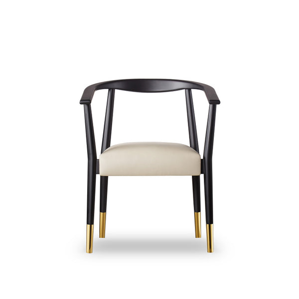 Kelly Hoppen Soho Dining Chair - Matte Black