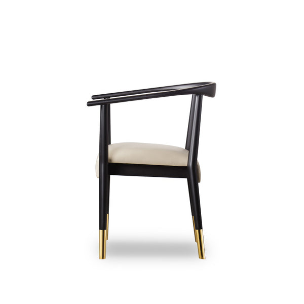 Kelly Hoppen Soho Dining Chair - Matte Black