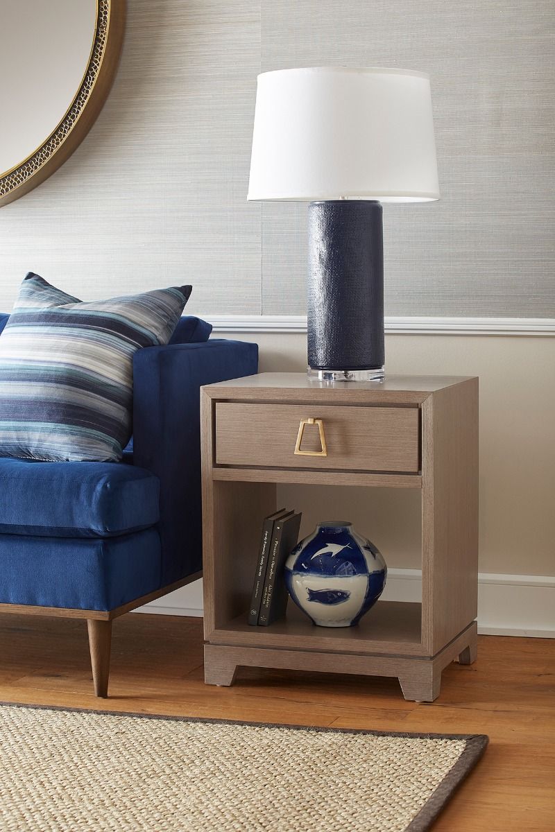 Stanford Side Table - Taupe Gray