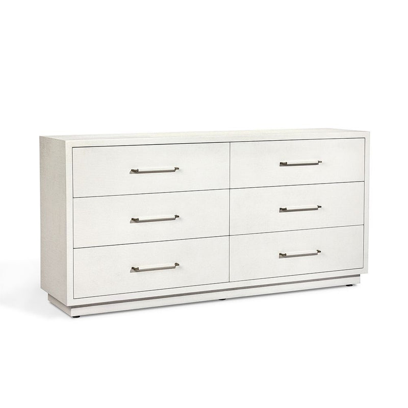 Taylor 6 Drawer Dresser - White